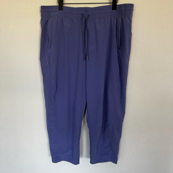 Athleta Arrival Pants Straight Leg Pants Size 20 Plus Size Adonis Purple - Picture 3 of 8